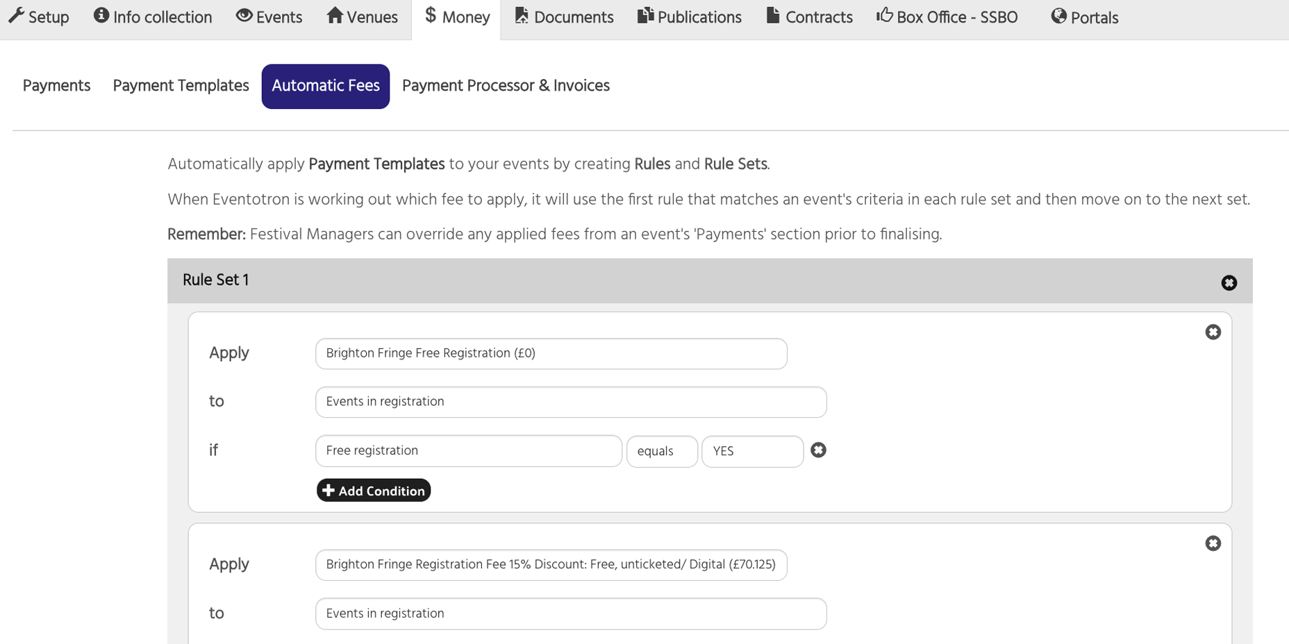 autofees